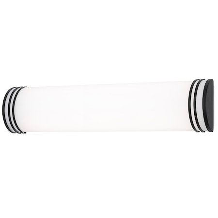 Afx Palmer 24-in. LED Vanity, Satin Nickel PLMV2406LAJUDSN